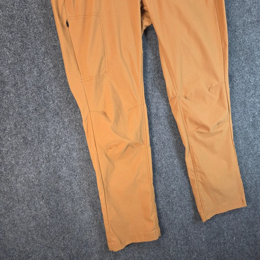 Prana Halle II Hiking Pants Womens 10 Tan Straight Fit Outdoor Trail Utility - Picture 5 of 16